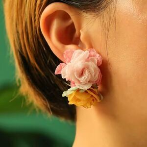 Bohemian flower earrings A126
